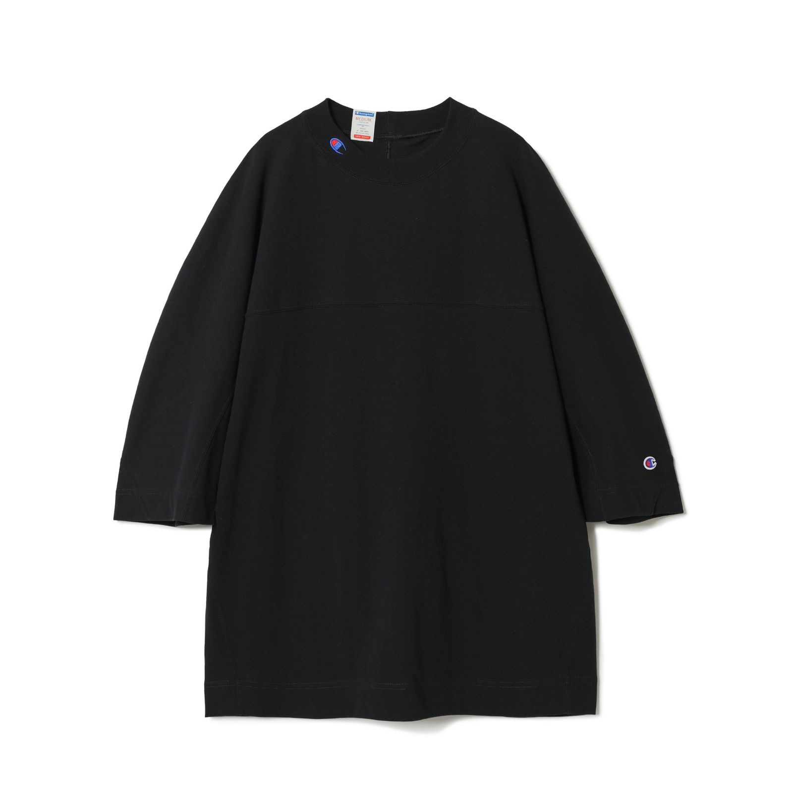 × champion football T-SH （BLACK） /  フットボールTシャツ （ブラック）