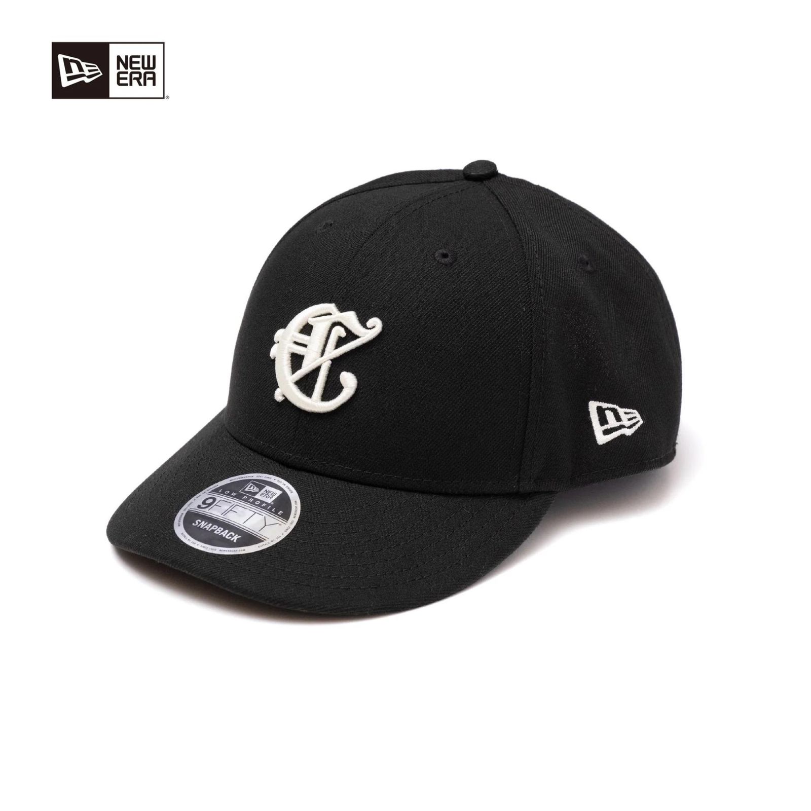 × NEWERA CAL LOGO BASEBALL CAP ＜LIMITED＞ (BLACK) / ニューエラ キャリーロゴ ベースボールキャップ