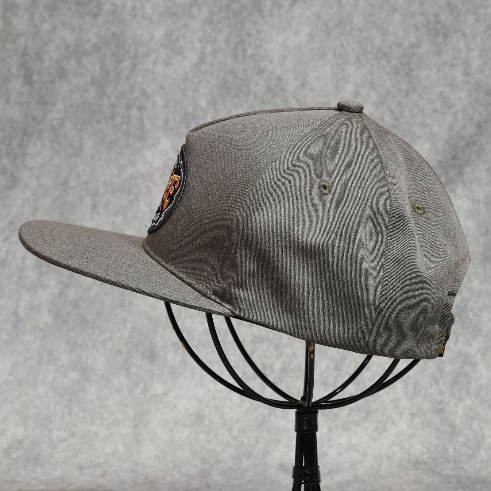 SIGNBOARD WAPPEN CAP ＜NATURALLY PAINT DESIGN＞ (HEATHER BROWN)｜ワッペン キャップ｜CL-26AWNT003