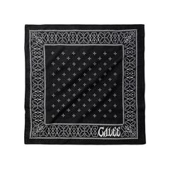 CROSS BANDANA (BLACK)｜クロス柄 バンダナ｜CL-26AWCRS004