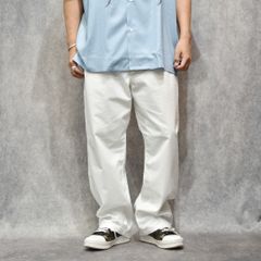 NEP BACK CHINO MILITARY PANTS (WHITE)｜ネップバックチノパンツ｜CL-26SS045