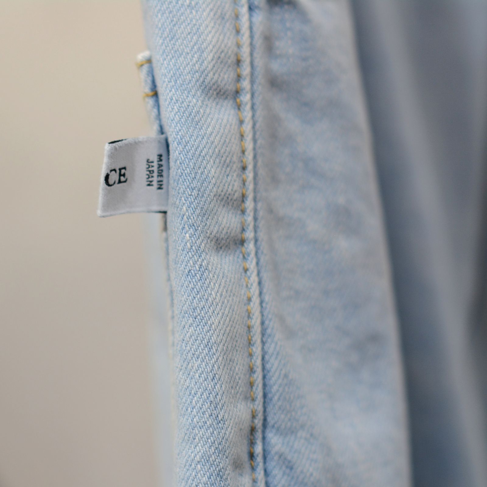 PATCHWORK BIG DENIM PANTS "