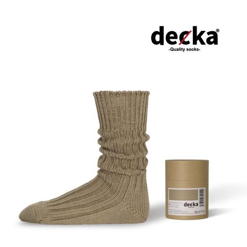 Cased Heavyweight Plain Socks -3rd Collection- (BEIGE) | 専用ケース付き 厚手 靴下・ソックス