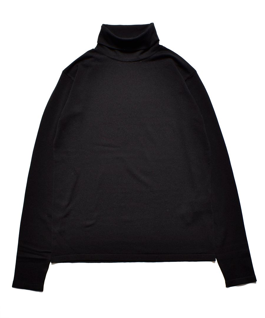 CP Knit Turtle Neck Pullover （BLK） / キュプラニット タートルネック プルオーバー
