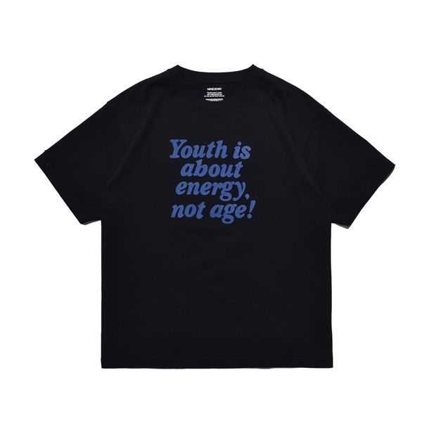 Youth is about TEE （BLK） プリント Tシャツ （ブラック）｜MDFBF08403