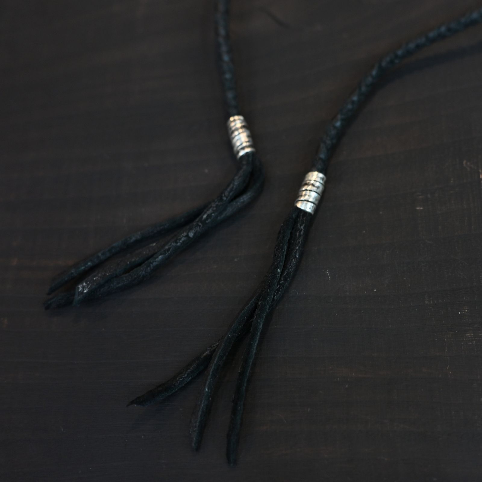 DEER LEATHER CORD 2｜ SILVERS 純銀