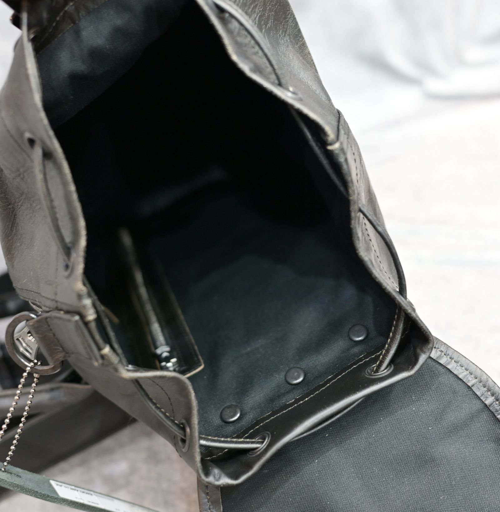 JAPAN HORSE CRACKING VINTAGE 4WAY BOSTON BAG （BLACK）｜ジャパンホース ボストン バッグ｜260-01