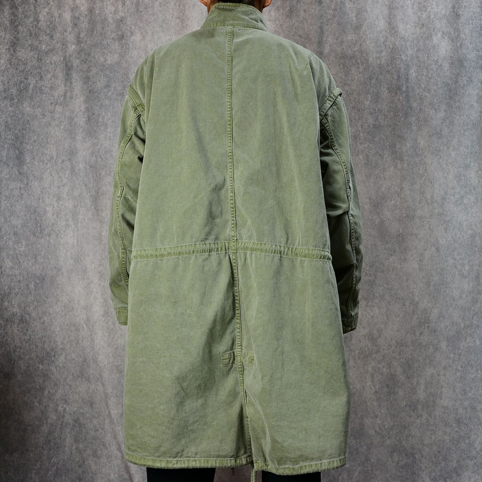 S.Blouson Docking Denim Mods CT （KHA） /  ショートブルゾン ドッキングモッズコート （カーキ）