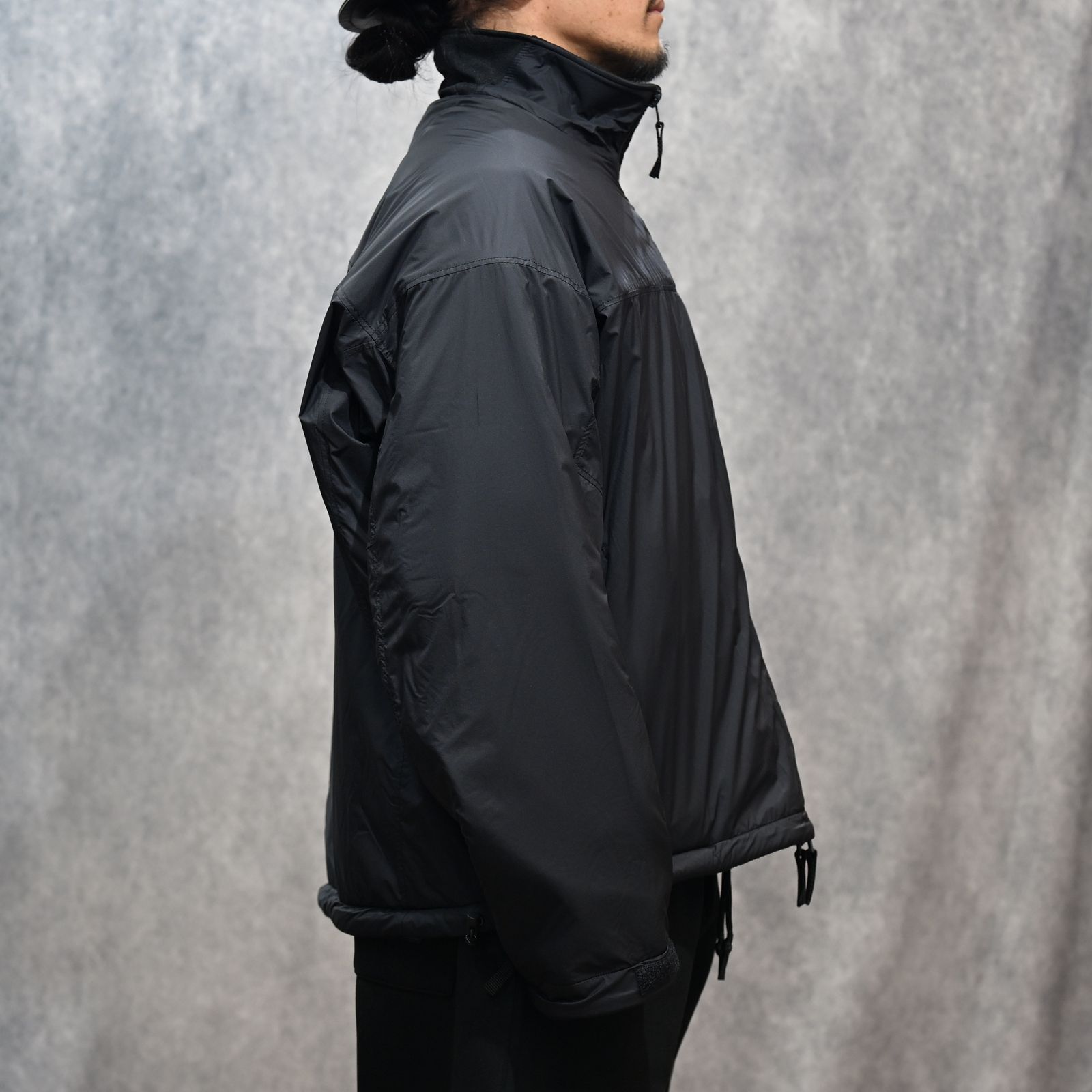 REVERSIBLE OVERSHIRT （BLACK）｜リバーシブル オーバーシャツ｜9252-BL01-003