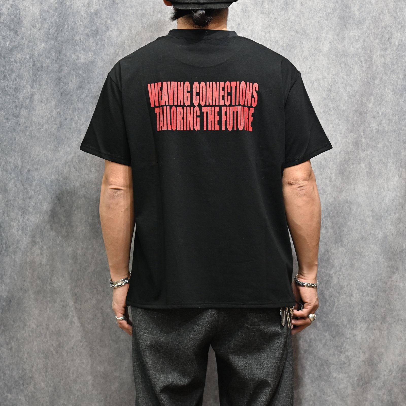 × YUKI TANAKA Photo Print T-SH （BLK）フォトプリント Tシャツ （ブラック）｜YT-MND-08