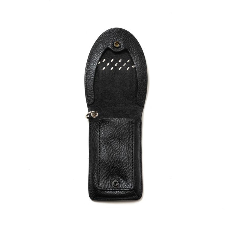 calee 黒 レザー がま口　コインケース EL GARAGE ONLINE STORE ( DOMINO66 & Garage by DOMINO66