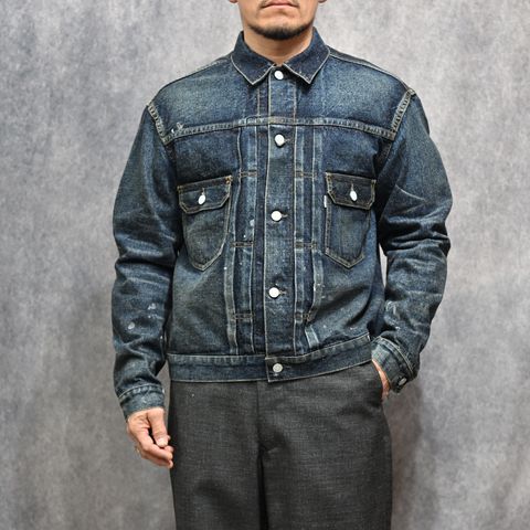 #006 2ND T-BACK JACKET （INDIGO） / デニムジャケット セカンド （インディゴ） 2026SSJK-YY-0003