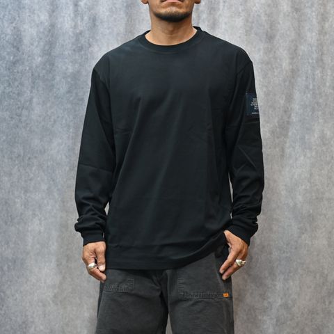 EXCHANGE SERVICE LONG SLEEVE （BLACK） /  ロングスリーブ Tシャツ （ブラック） 9252-CS82