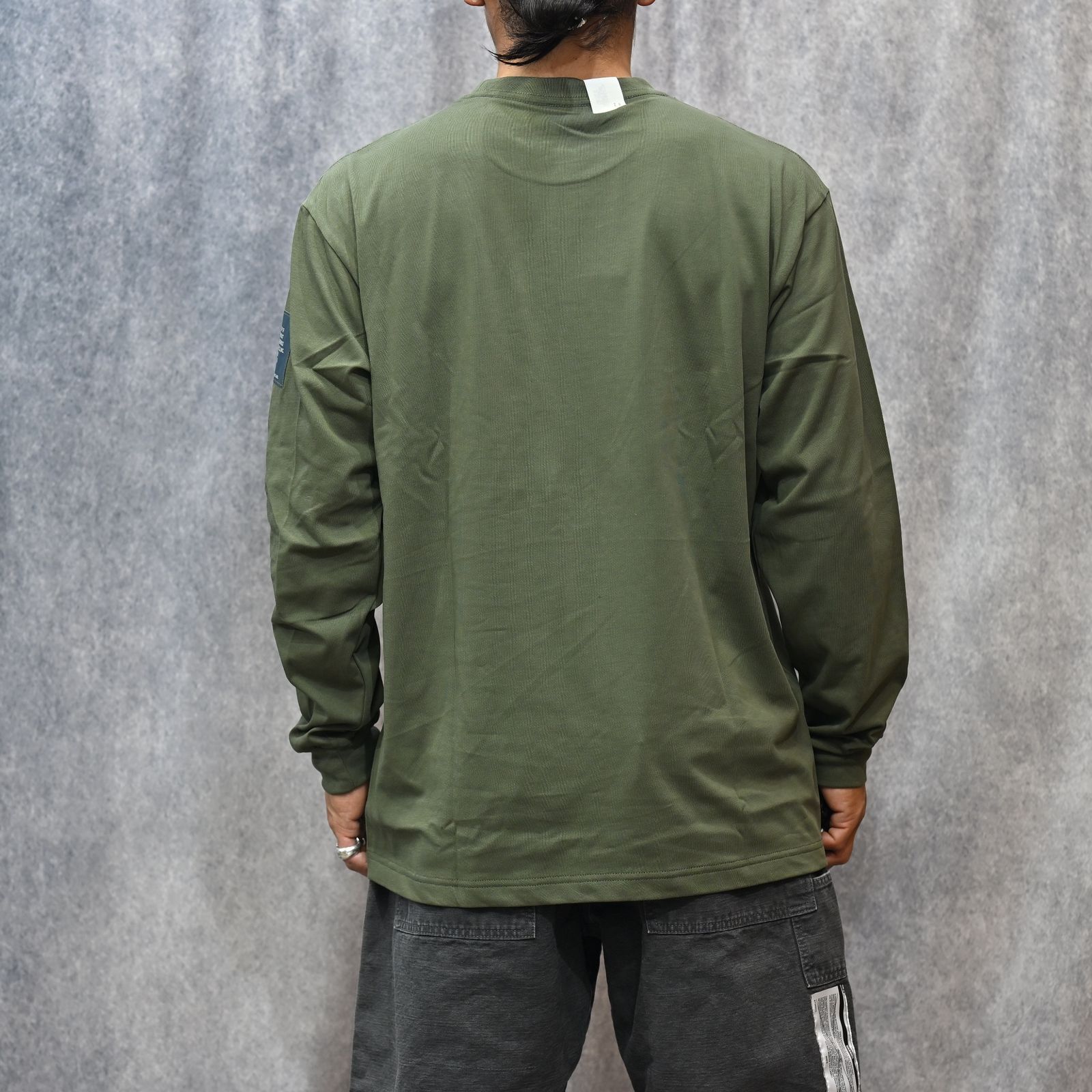 EXCHANGE SERVICE LONG SLEEVE （KHAKI） /  ロングスリーブ Tシャツ （カーキ） 9252-CS82