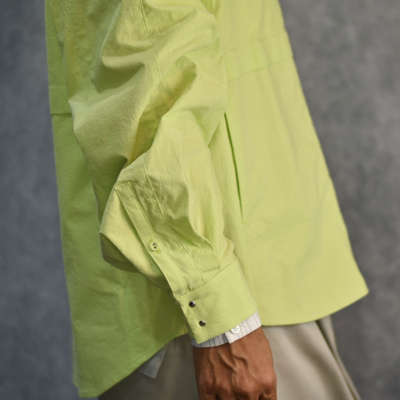 トラックシャツブルゾン / LB24AW-SHBL01-OMS (NEON GREEN)
