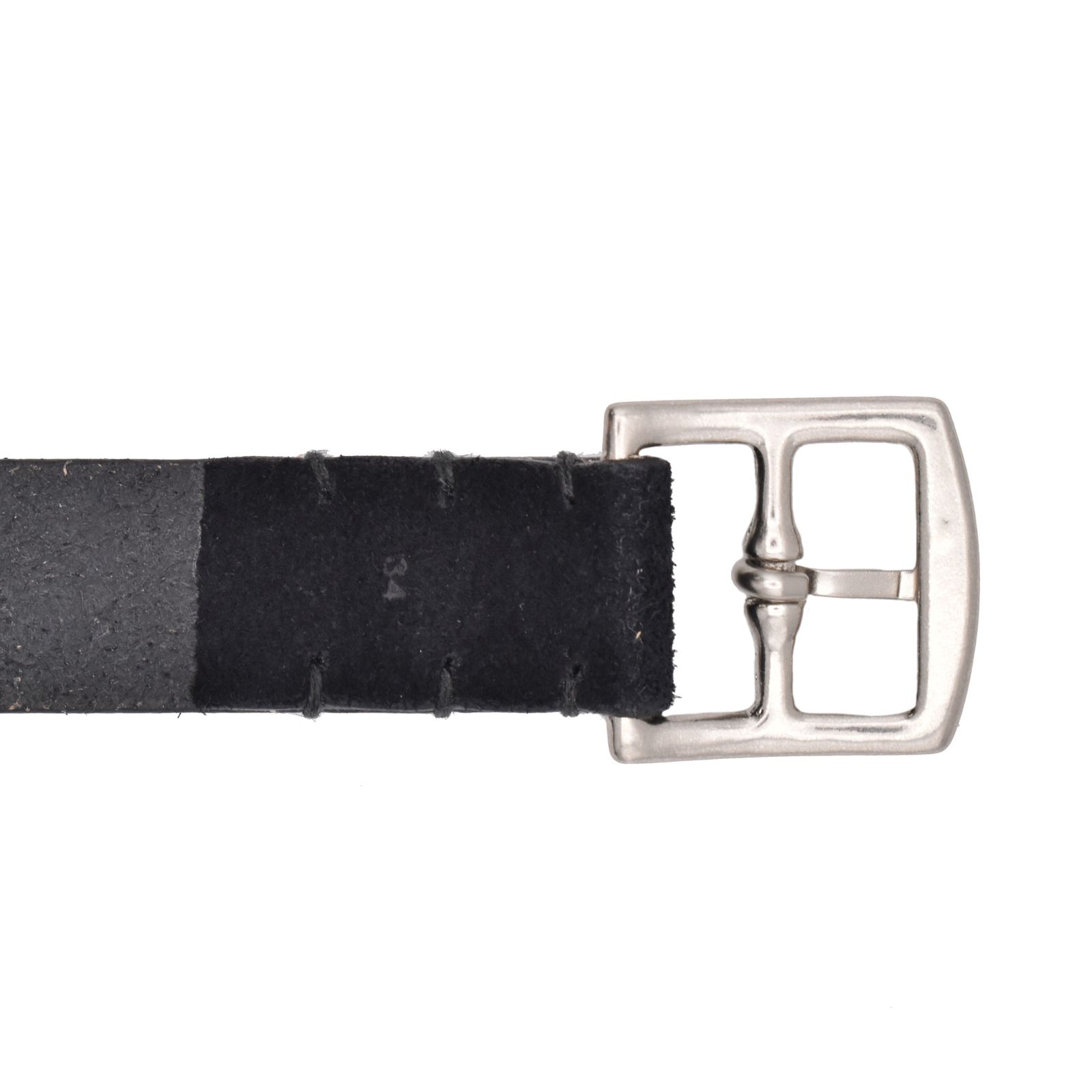 Suede Leather Belt （BLK） / スエードレザー ベルト （ブラック） LBT-016
