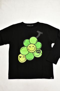 KIDS SMILE GRAPE T (BLACK)