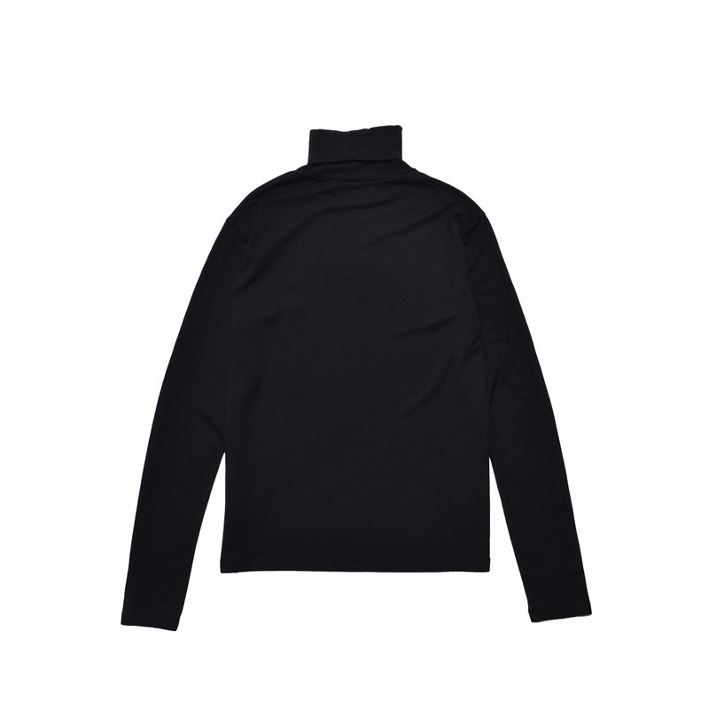 EF.Wool Turtle Neck L/S Pullover （BLK）｜ウールタートルネック｜MDFBF10403