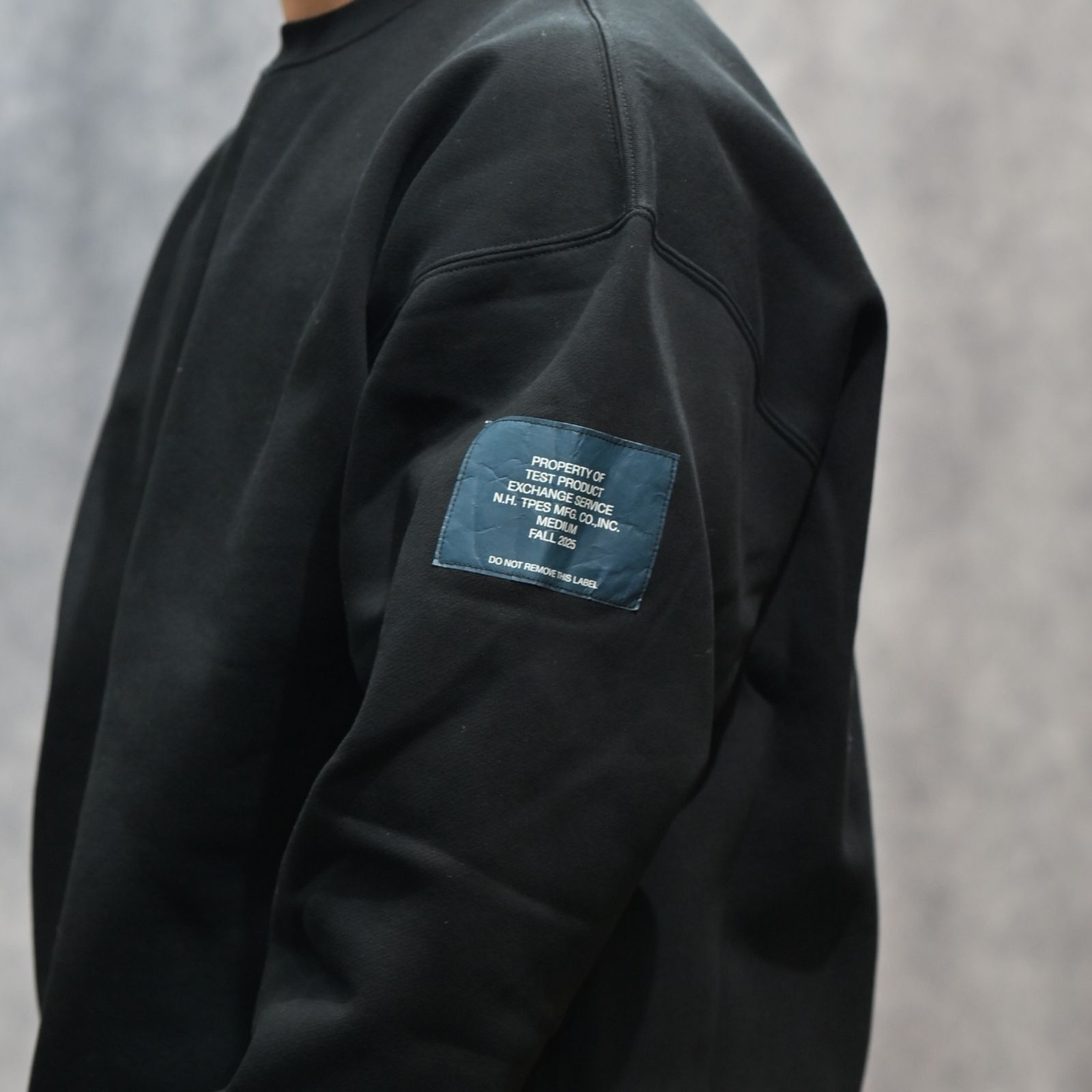 EXCHANGE SERVICE SWEAT SHIRT （BLACK） / エクスチェンジ スウェットトレーナー （ブラック） 9252-CS81