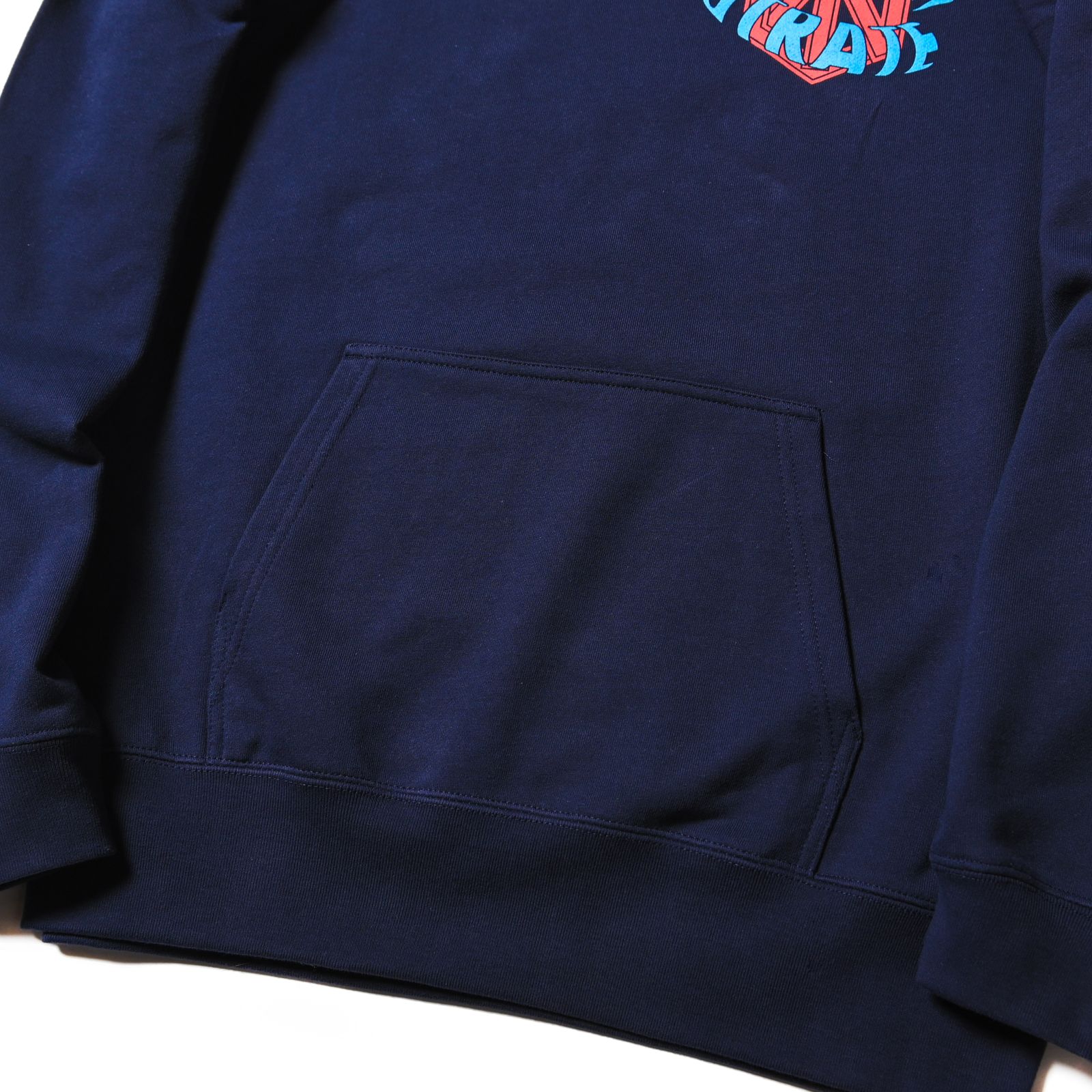 CUTRATE NS LOGO L/S PULLOVER PARKA  (NAVY)