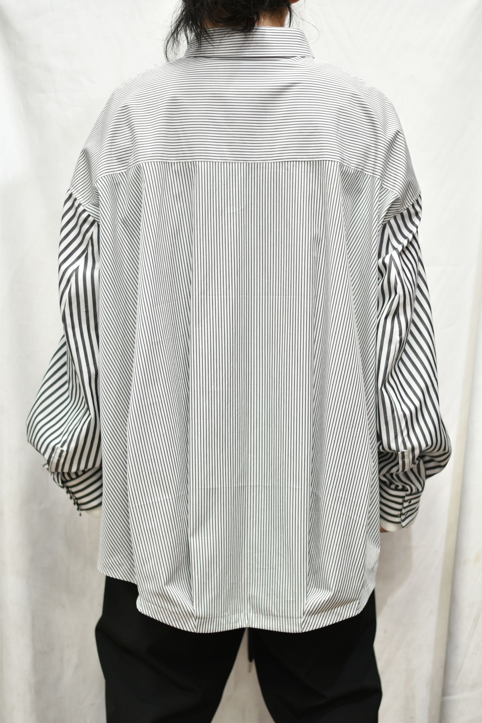 カフスレイヤーシャツ / LB21FW-SH02-AL (STRIPE)