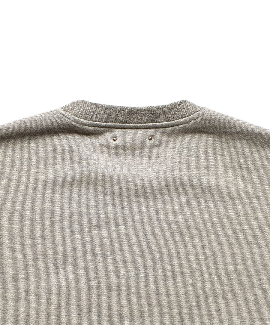 Basic Crewneck Sweat SH （GRY） / ベーシック クルーネック スウェット トレーナー