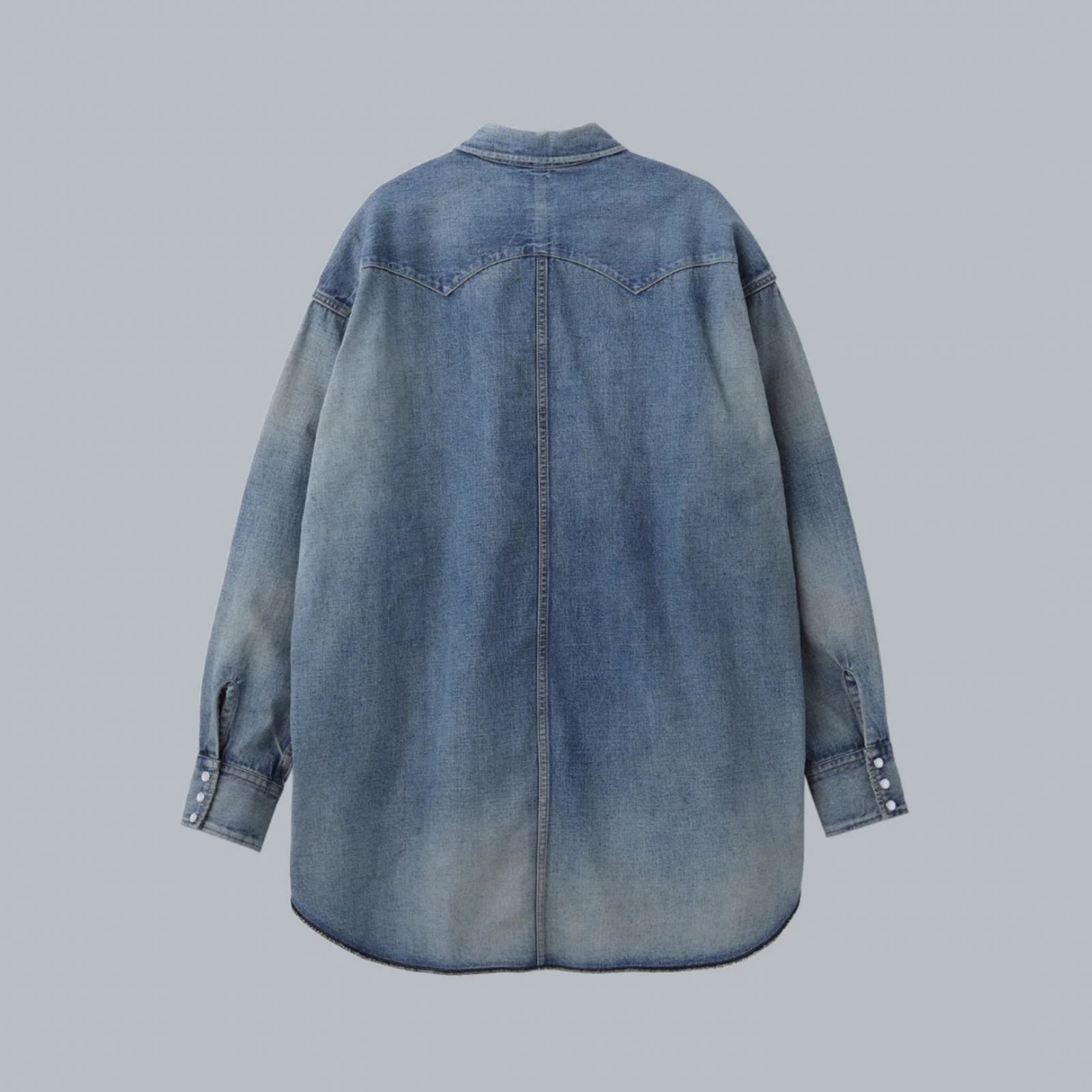 LV DENIM BIG WESTERN SHIRTS （USD） / USネイビー デニムトラウザー （インディゴ） 2026SS-PT4-YT