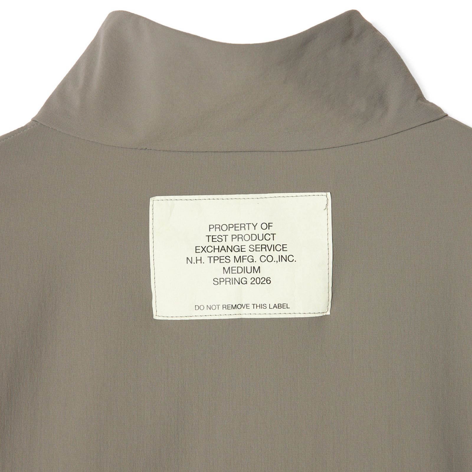 DRAWSTRING SHIRT （GRAY / グレー）｜半袖 シャツ｜9261-SH51-004