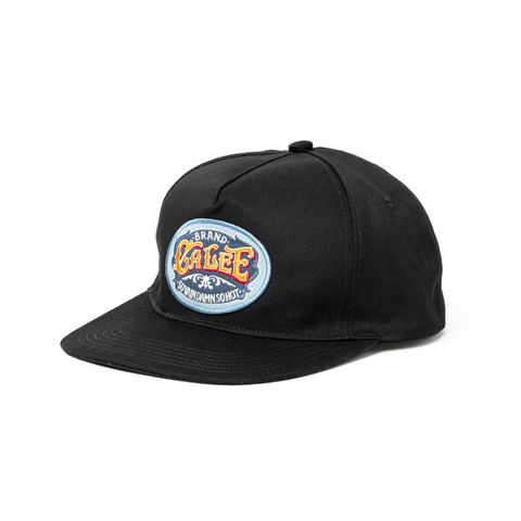 SIGNBOARD WAPPEN CAP ＜NATURALLY PAINT DESIGN＞ (BLACK)｜ワッペン キャップ｜CL-26AWNT003