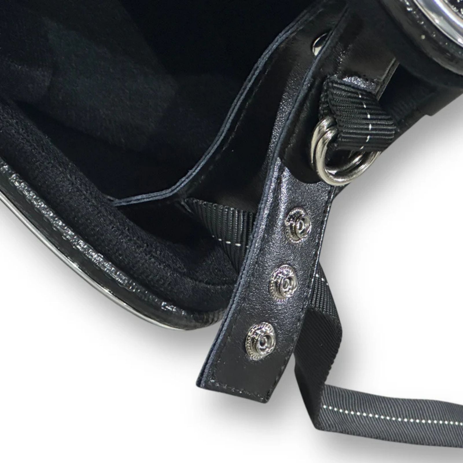 【Mサイズ｜即日発送】 | GLITTER 3/4 HELMET (BLACK) | グリッターヘルメット