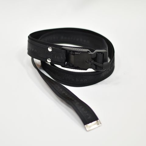 マグネットバックルロングベルト / LB22SS-AC01 (BLACK×BLACK)
