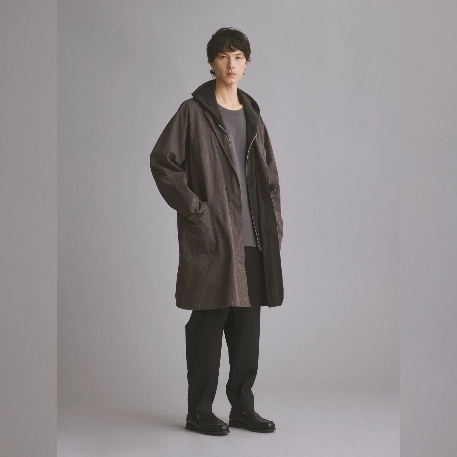 WORK COAT （BLACK） / アトリエコート （ブラック） 2026SS-JK3-YW