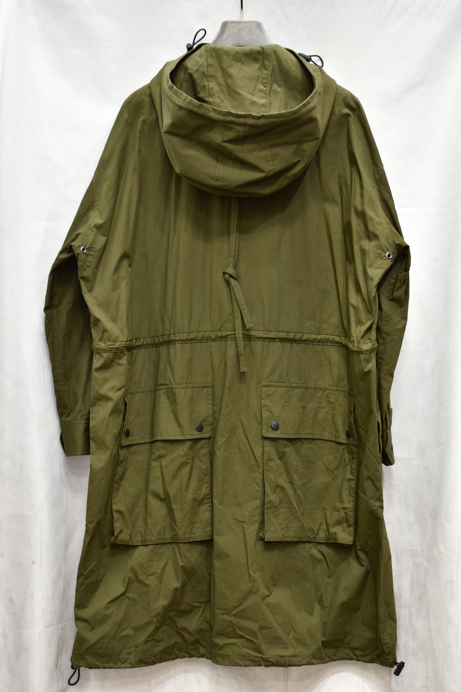 40/2 Cotton Broad Pocket Hood Coat