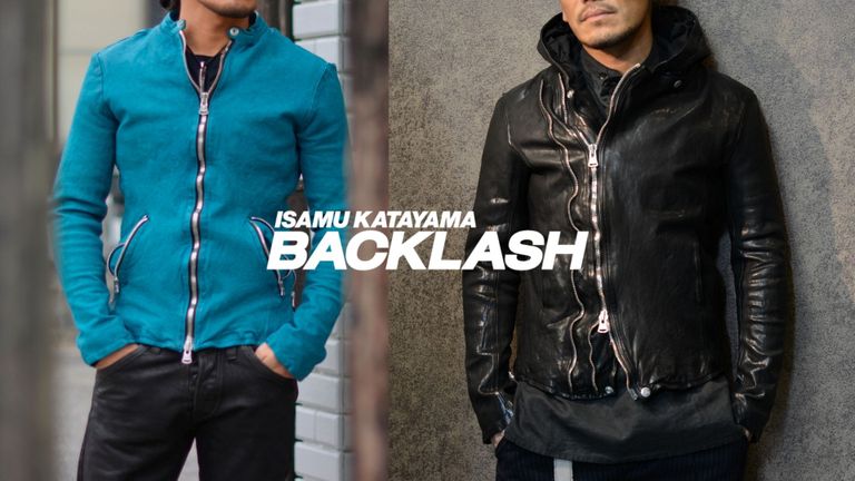 ISAMUKATAYAMA BACKLASH 春夏レザーライダース。 【レーヨンを裏地に使用した滑らかな着心地】