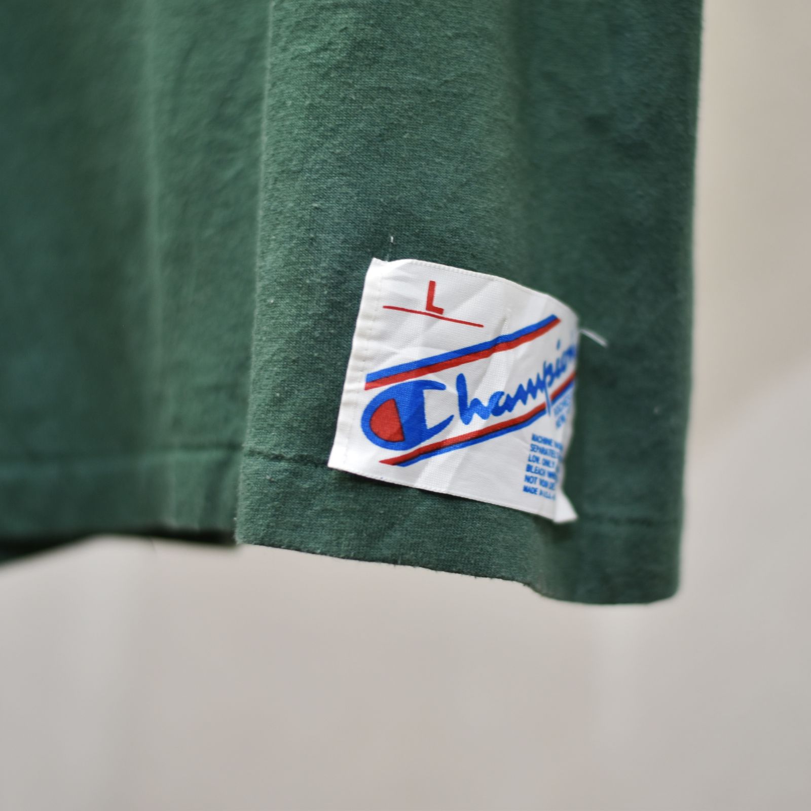 古着 80's / Champion チャンピオン フットボール Tシャツ / L