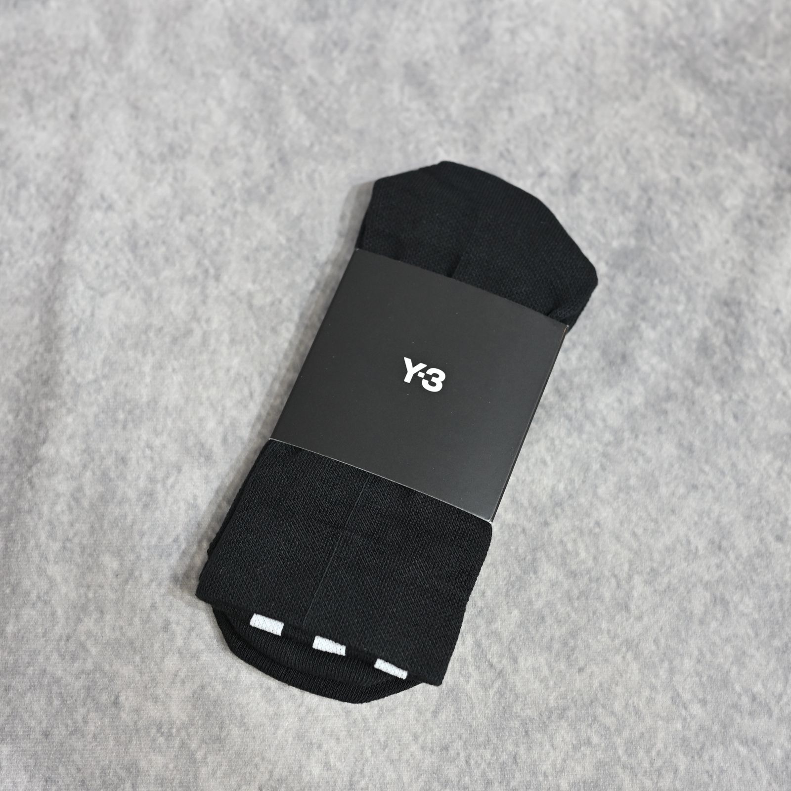 Y-3 STRIPES SOCK （BLACK） / ストライプ ソックス （ブラック）IZ3173