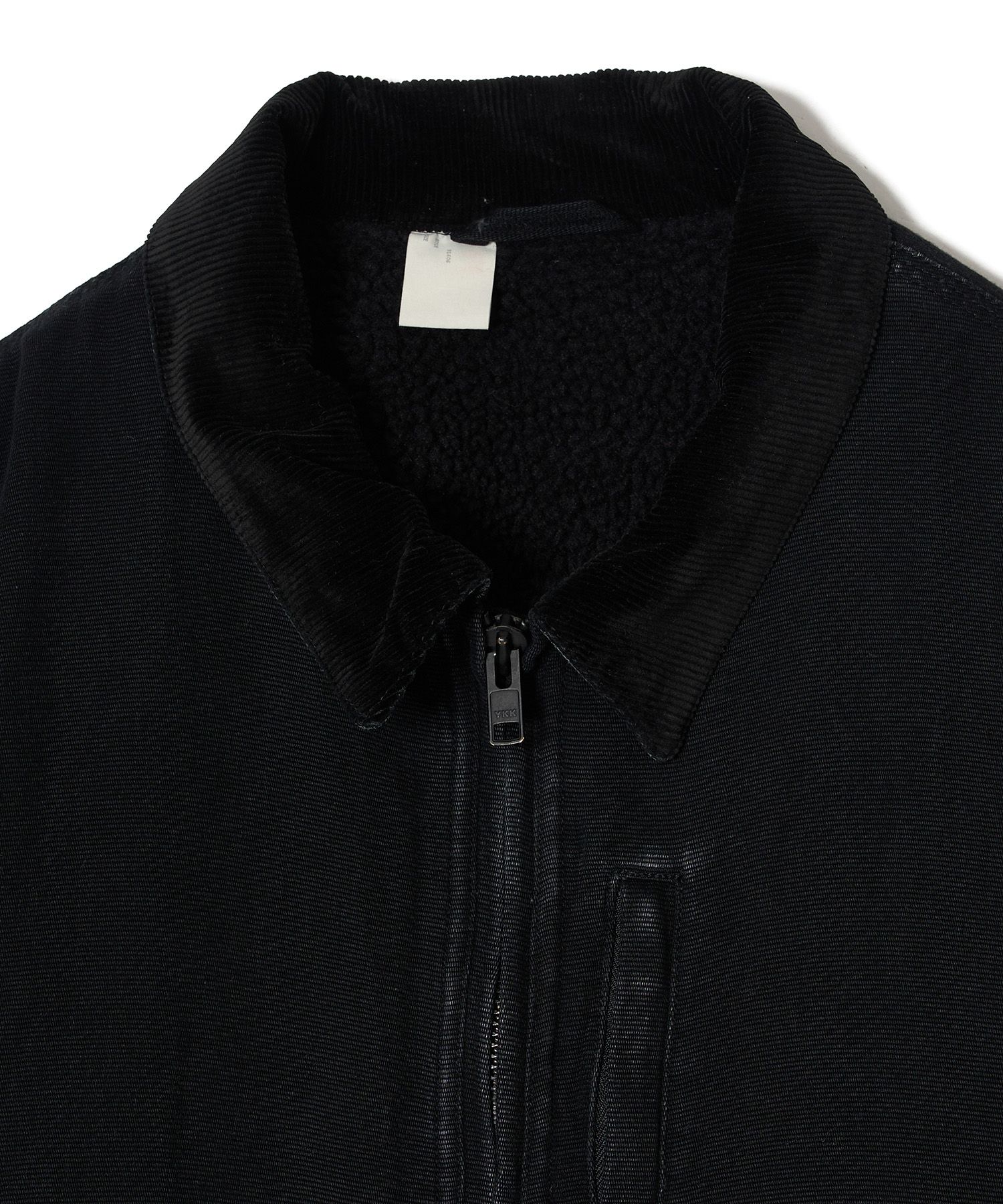 LINED BLOUSON  (BLACK) -  ライニング付き ブルゾン （ブラック） 1242-BL01-001