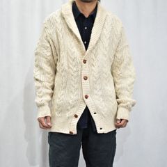 古着 70's / PENDLETON ペンドルトン フィッシャーマンニット カーディガン / Lサイズ