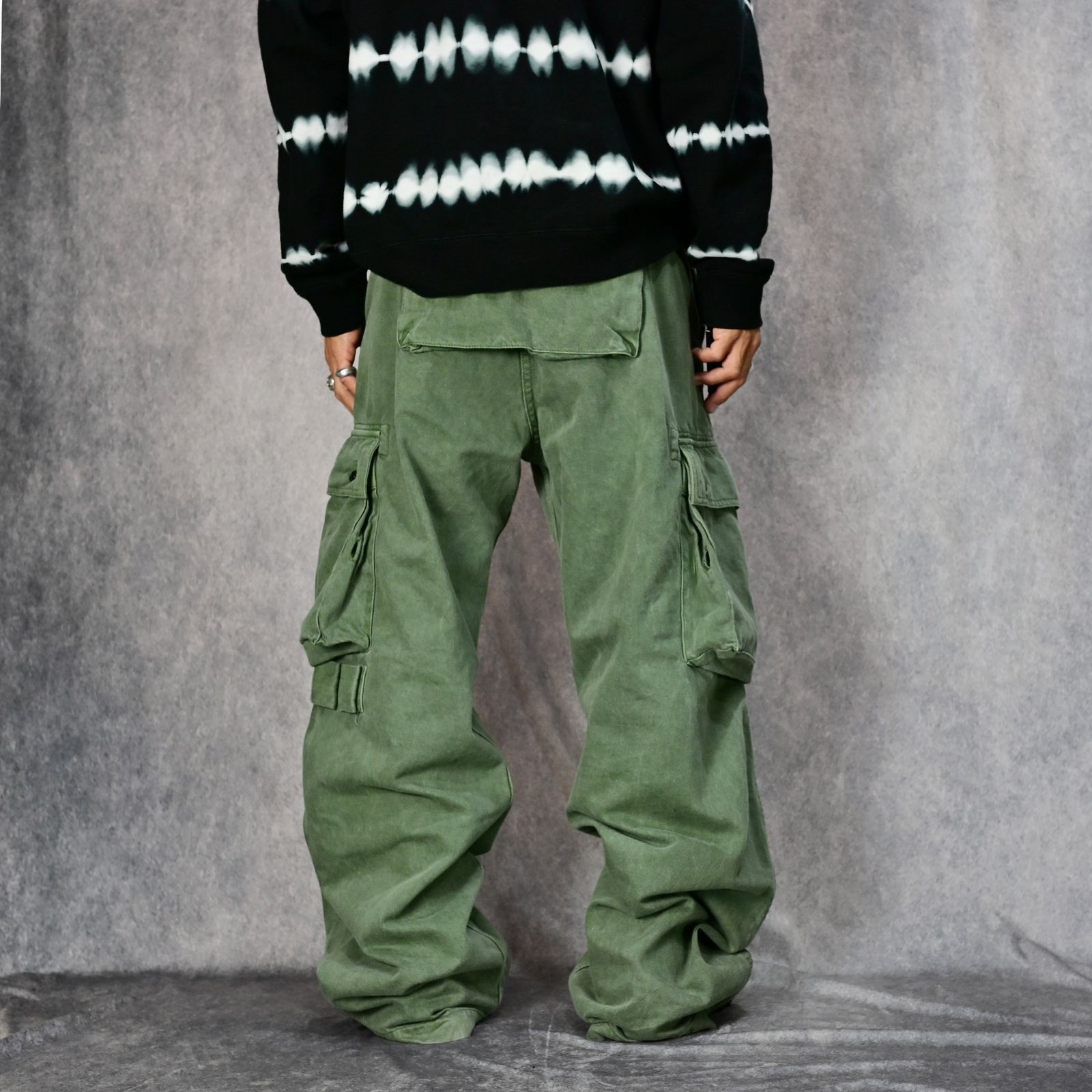 Supreme カーキ　ワークパンツ　カーゴデニム MINEDENIM - Denim Wide Cargo PS （KHA） / デニム ワイド