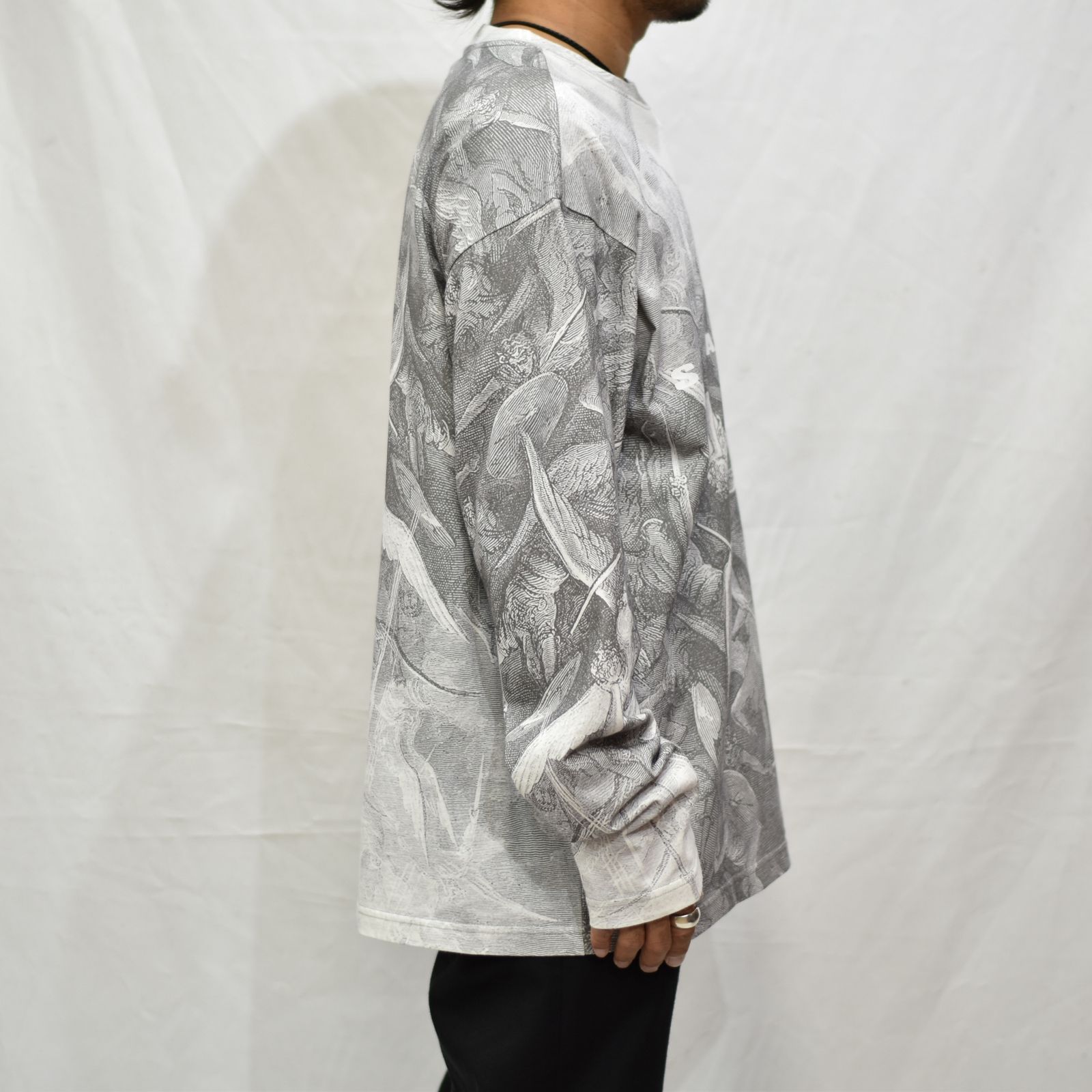 Angels L/S Relaxed Tee (Grey)