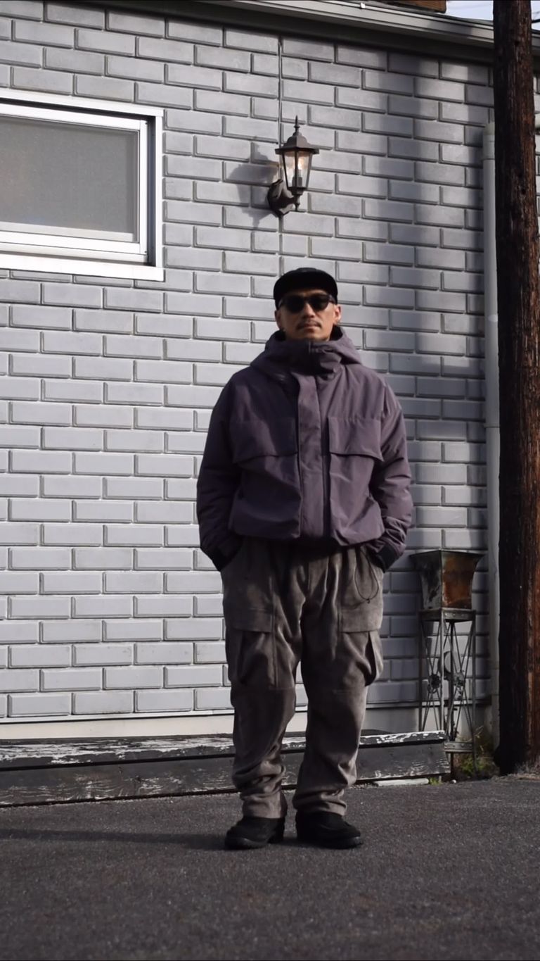 N.HOOLYWOOD - N.HOOLYWOOD COMPILE / HOODED BLOUSON （BURGUNDY 