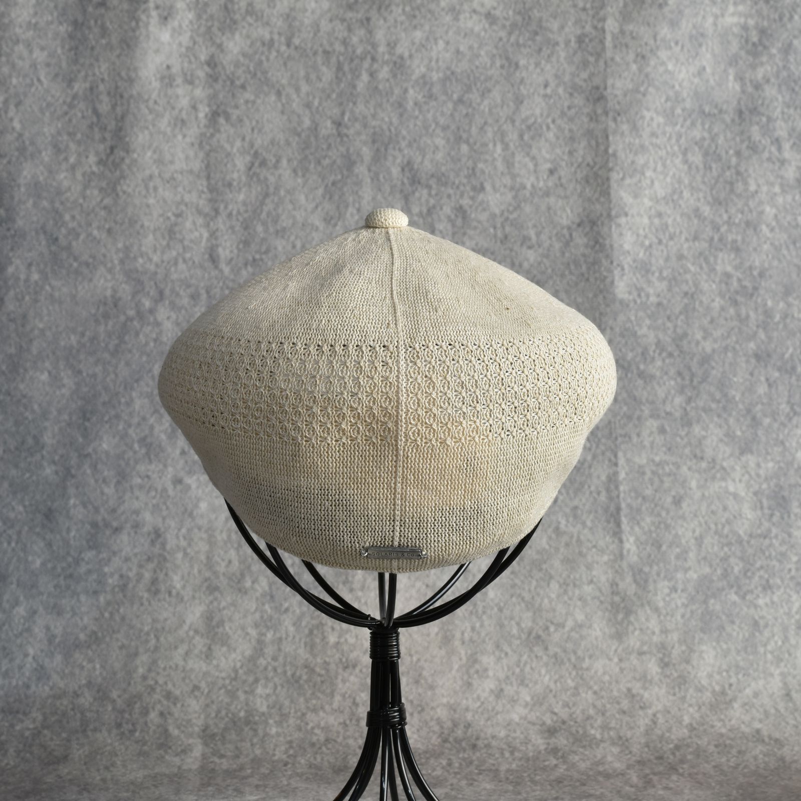 Linen Hunthing Cap "GENTLEMAN" (IVORY) / リネン ハンチング帽