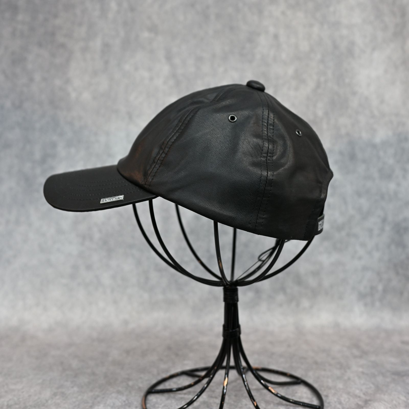 Furniture Leather ローキャップ （BLACK） 858-04