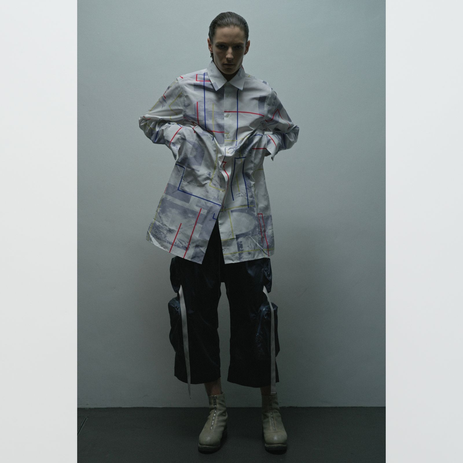 form 7 cargo pants (NAVY) / カーゴパンツ