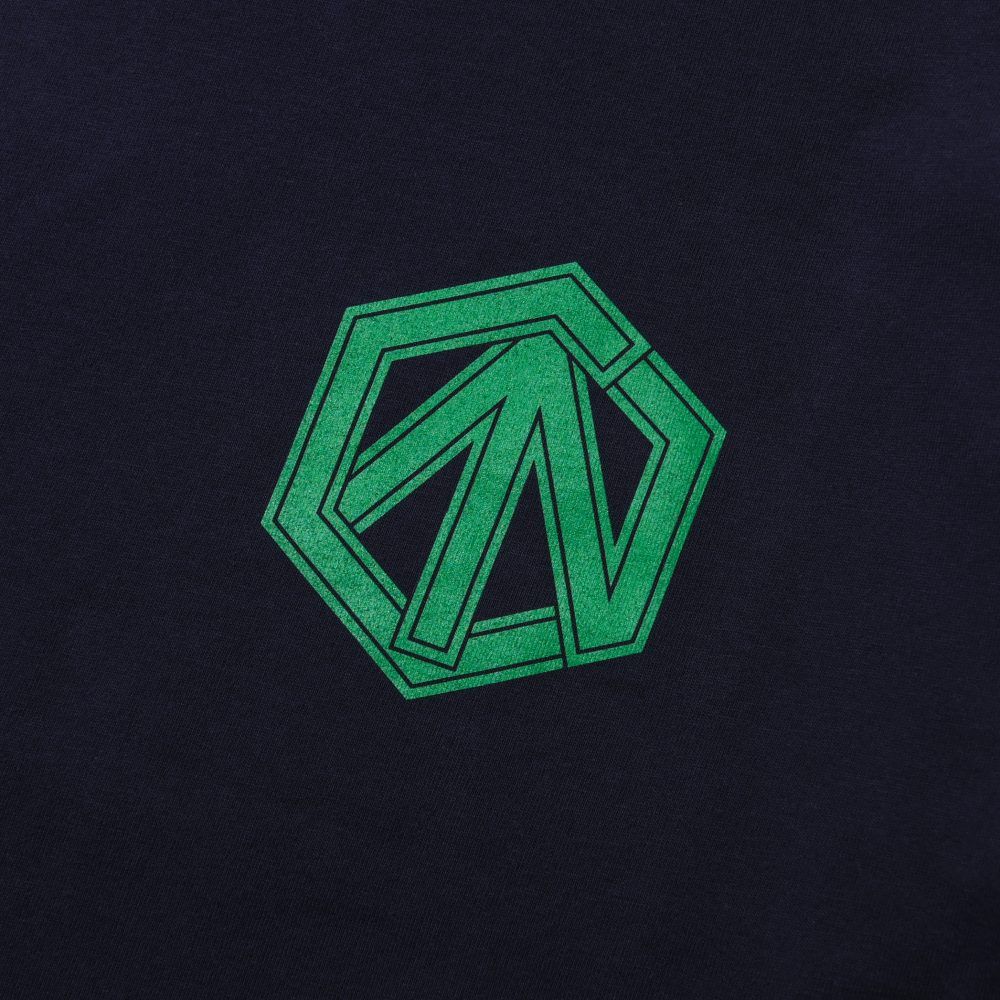 CUTRATE ADDICITON LOGO DROPSHOULDER S/S -T-SHIRT (NAVY)