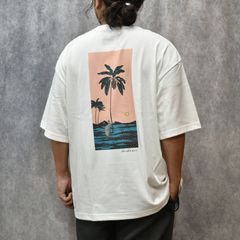 × MIHO MURAKAMI DROP SHOULDER PRINT TEE (WHITE / C) / × 村上実帆 プリントTシャツ