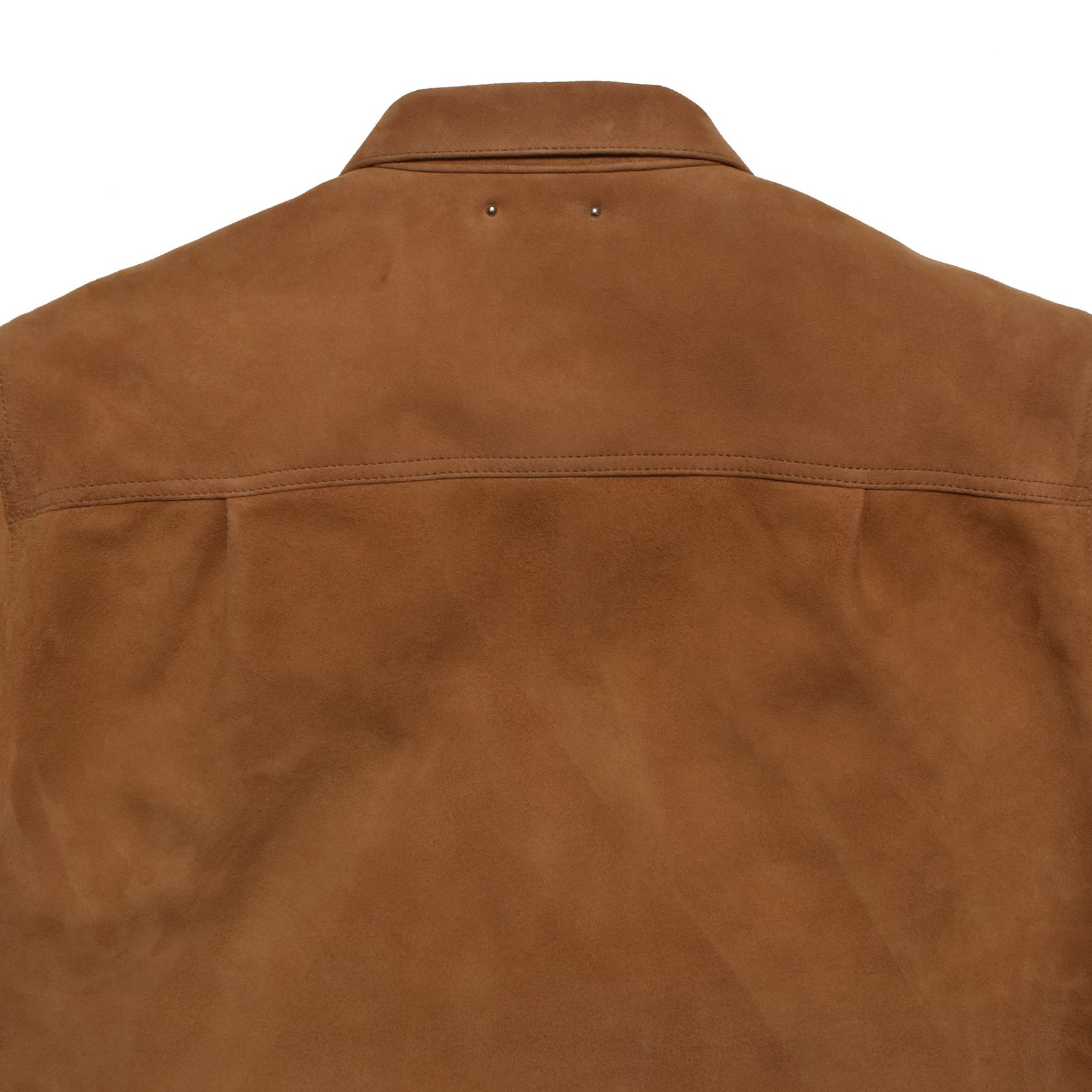 Sheep Suede Trucker JKT （CML） / シープスエード トラッカージャケット  （キャメル）｜2509-8003