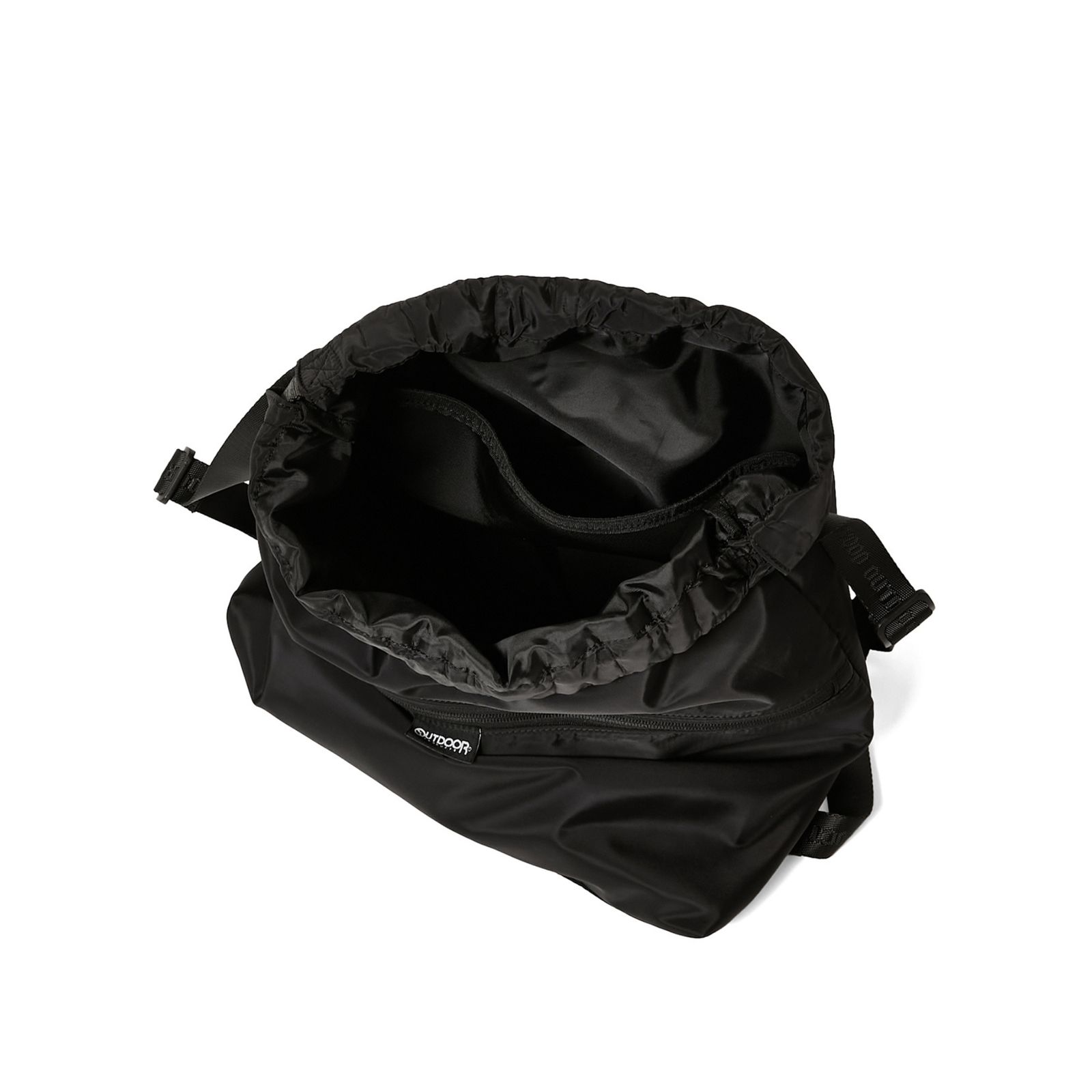 N.HOOLYWOOD COMPILE × OUTDOOR PRODUCTS / DRAWSTRING BACKPACK （BLACK / ブラック）｜バックパック｜2261-AC03