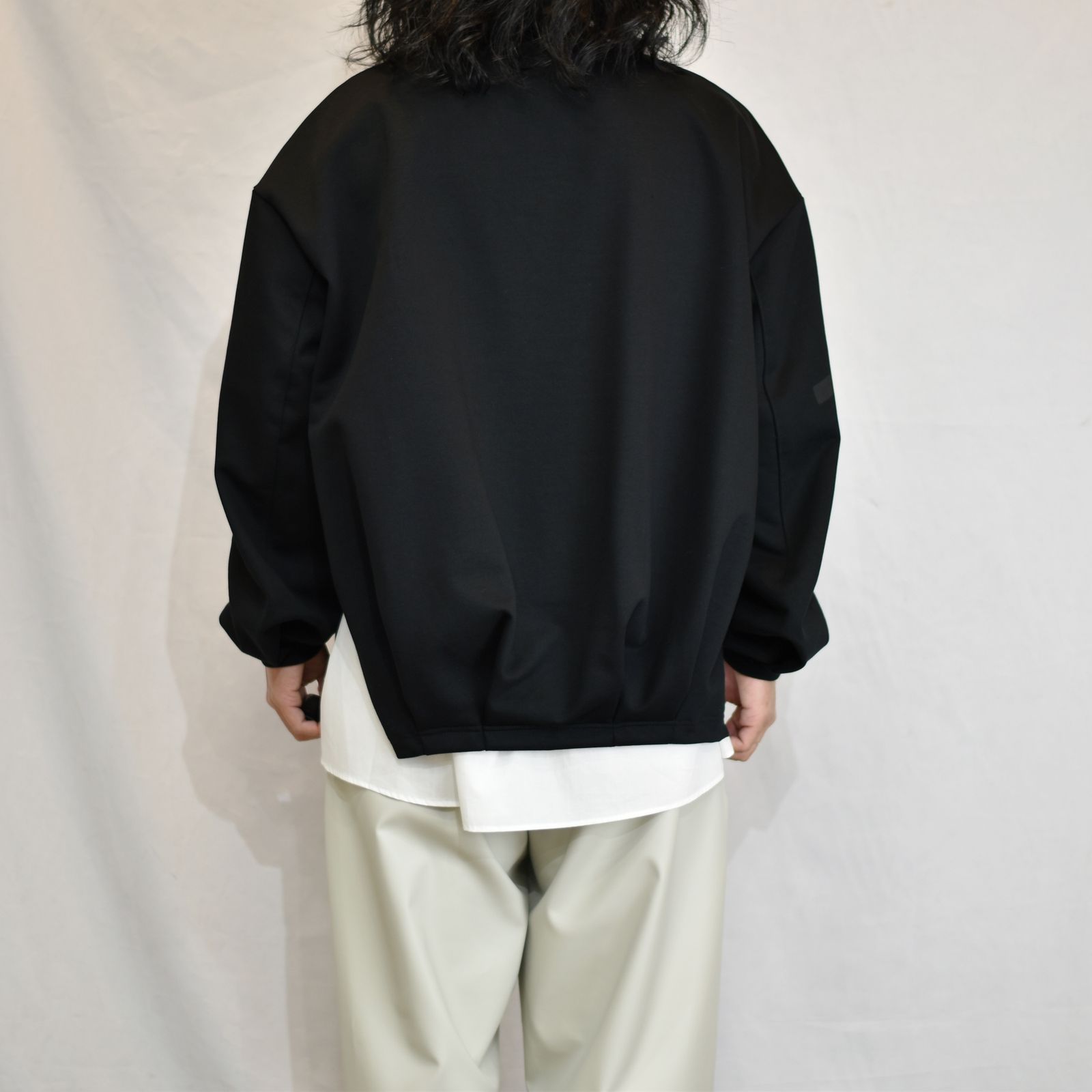 アンサンブルスウェットプルオーバー / LB23SS-PO04-FPR (BLACK)