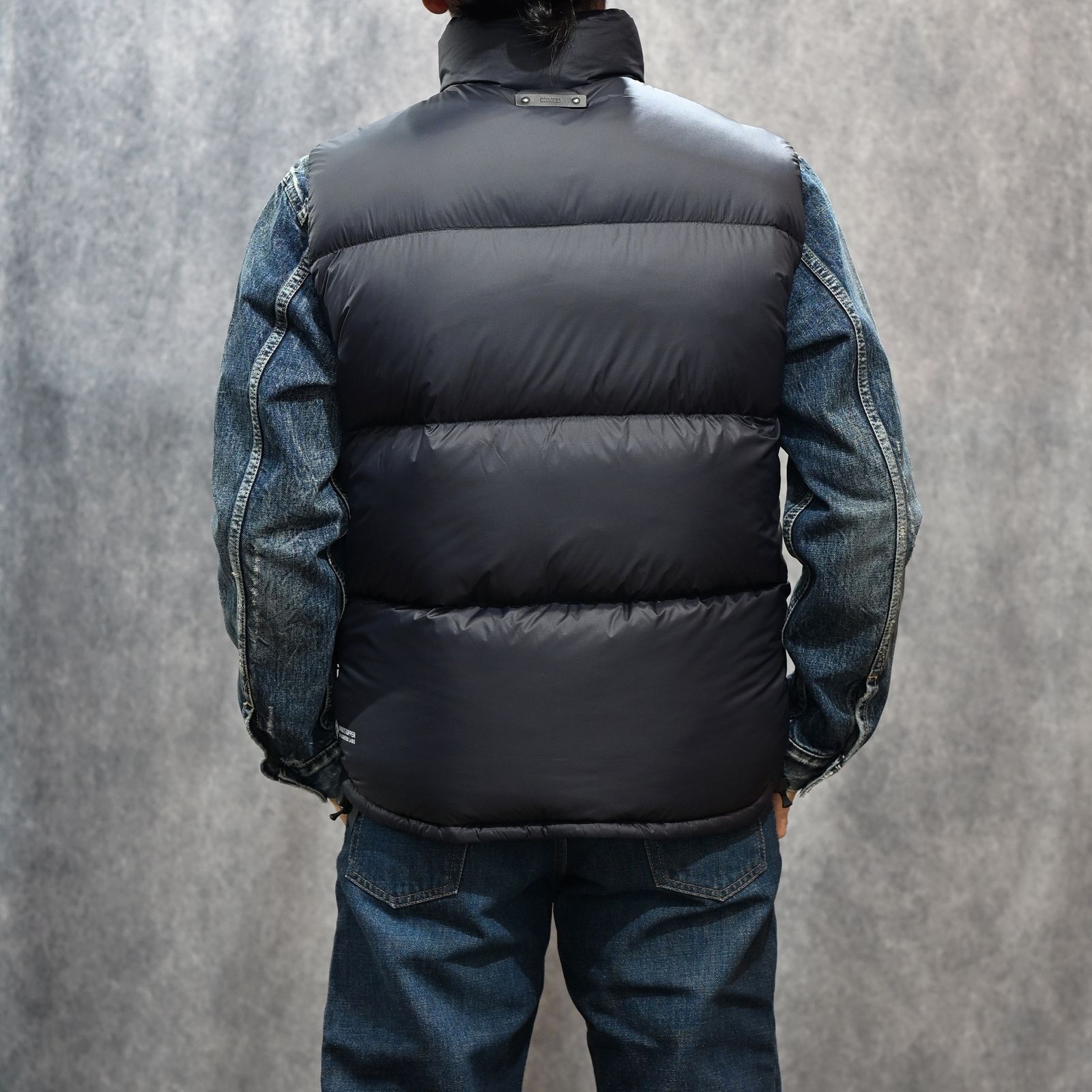 MINEDENIM - MINEDENIM × nonnative DWELLER TRAINER 2 HI COW LEATHER